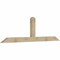 Ekena Millwork Portland Rough Sawn Timber Gable Bracket, Douglas Fir, 108"W x 31 1/2"H x 4"D x 6"F, 7/12 Pitch GBW108X31X0406POR00RDF - alternate 4